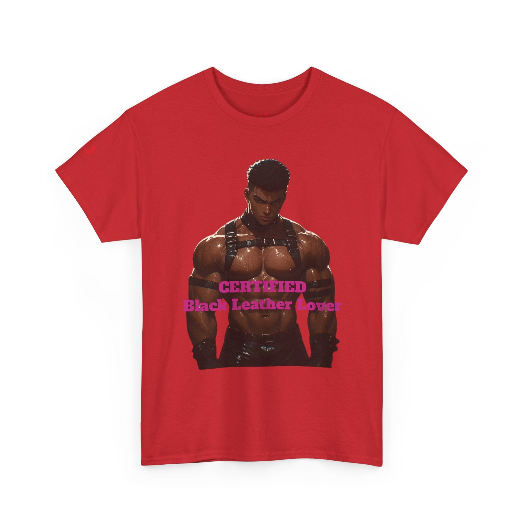 Black Leather Lover Tee
