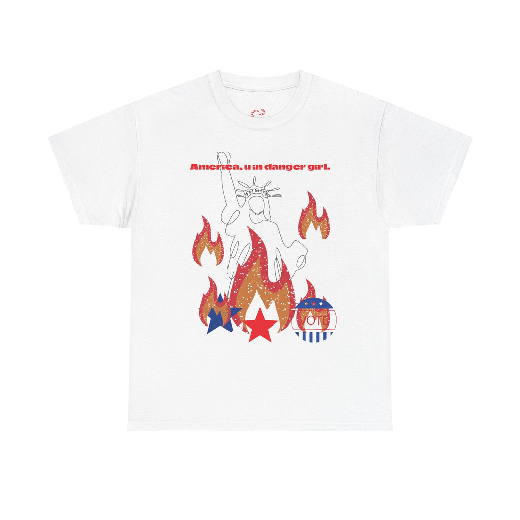 America, u in danger girl Tee