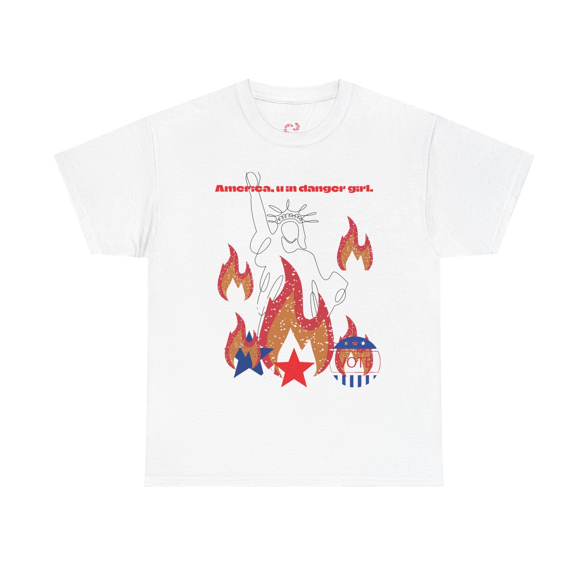 America, u in danger girl Tee