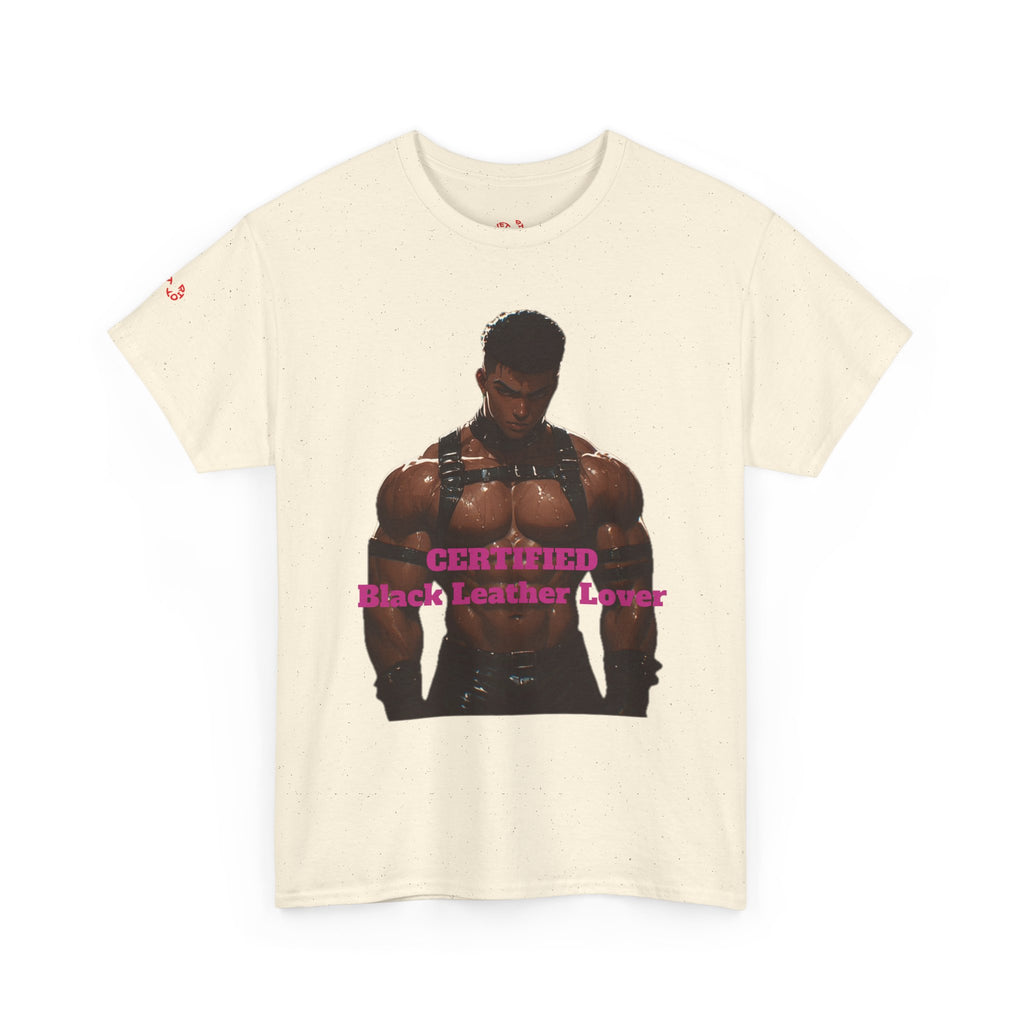 Black Leather Lover Tee