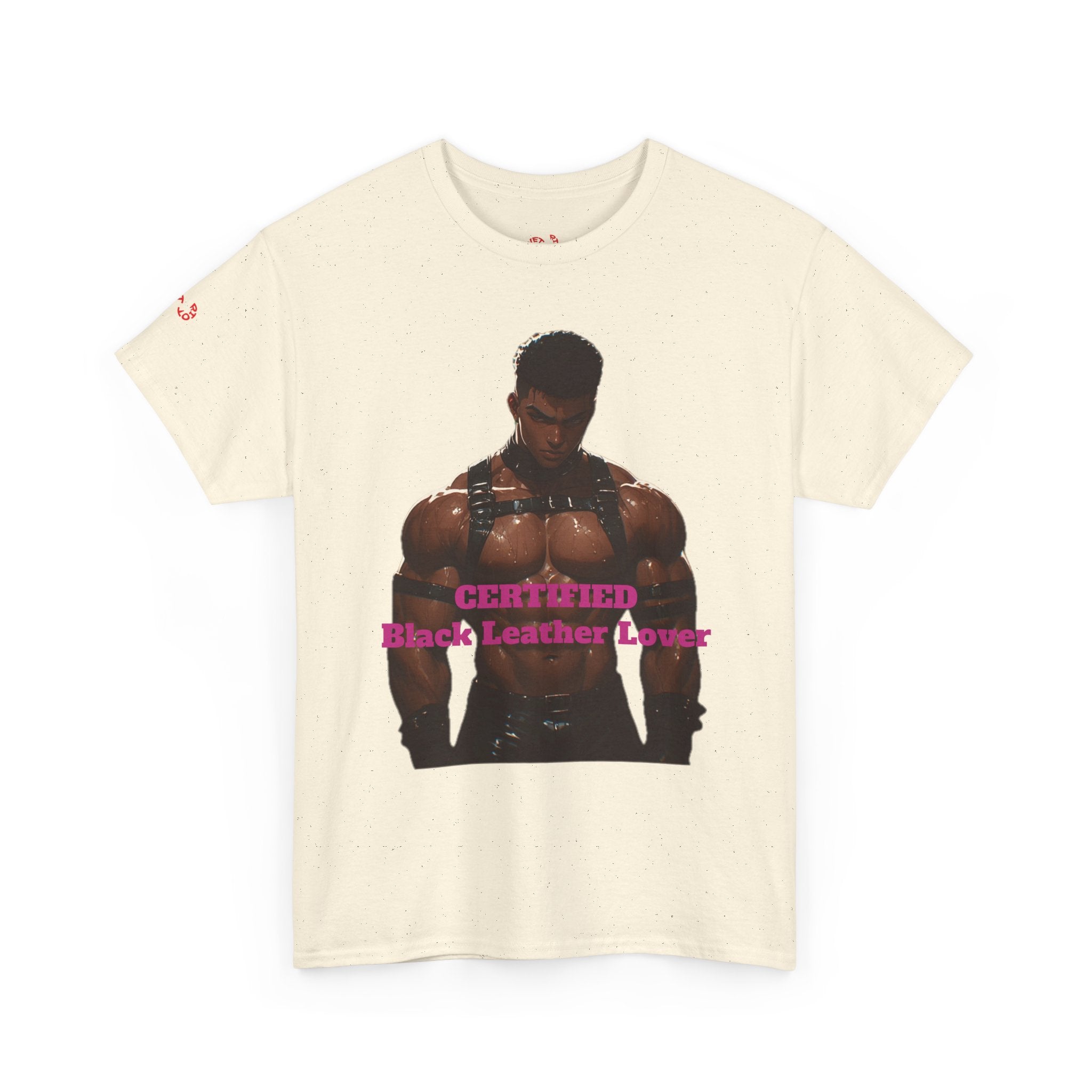 Black Leather Lover Tee