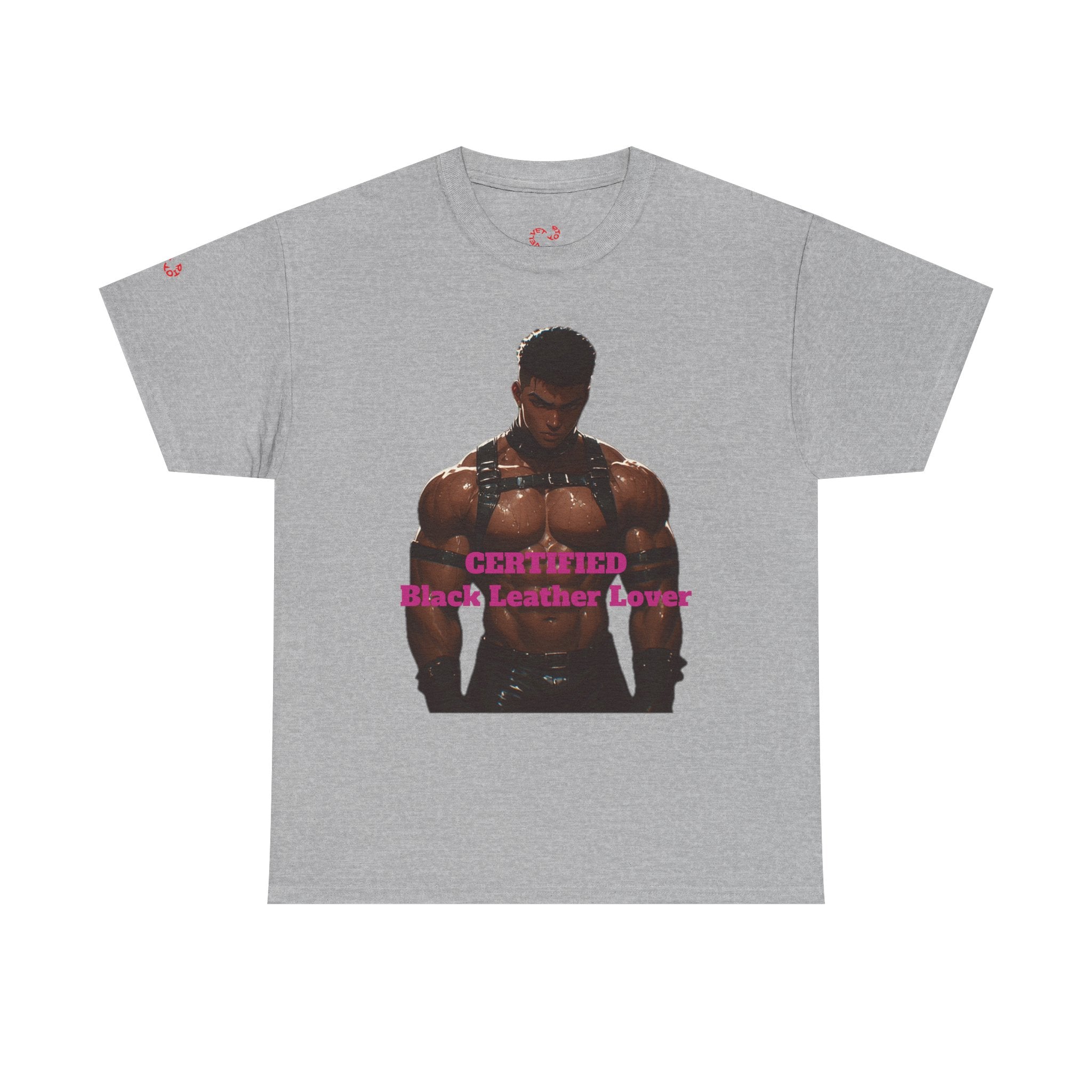 Black Leather Lover Tee