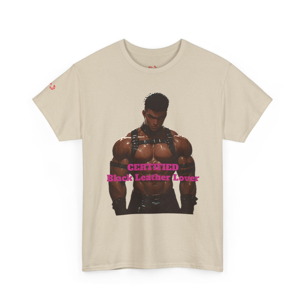 Black Leather Lover Tee