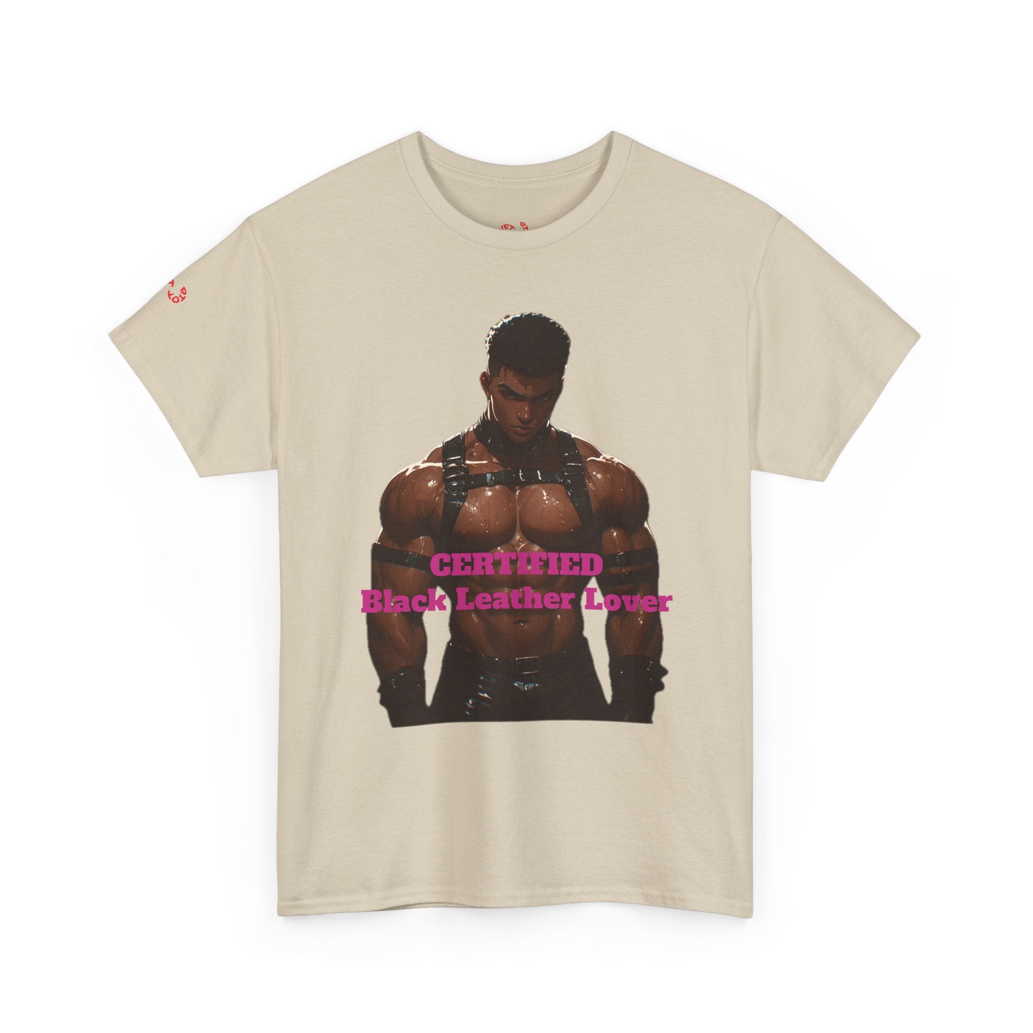 Black Leather Lover Tee