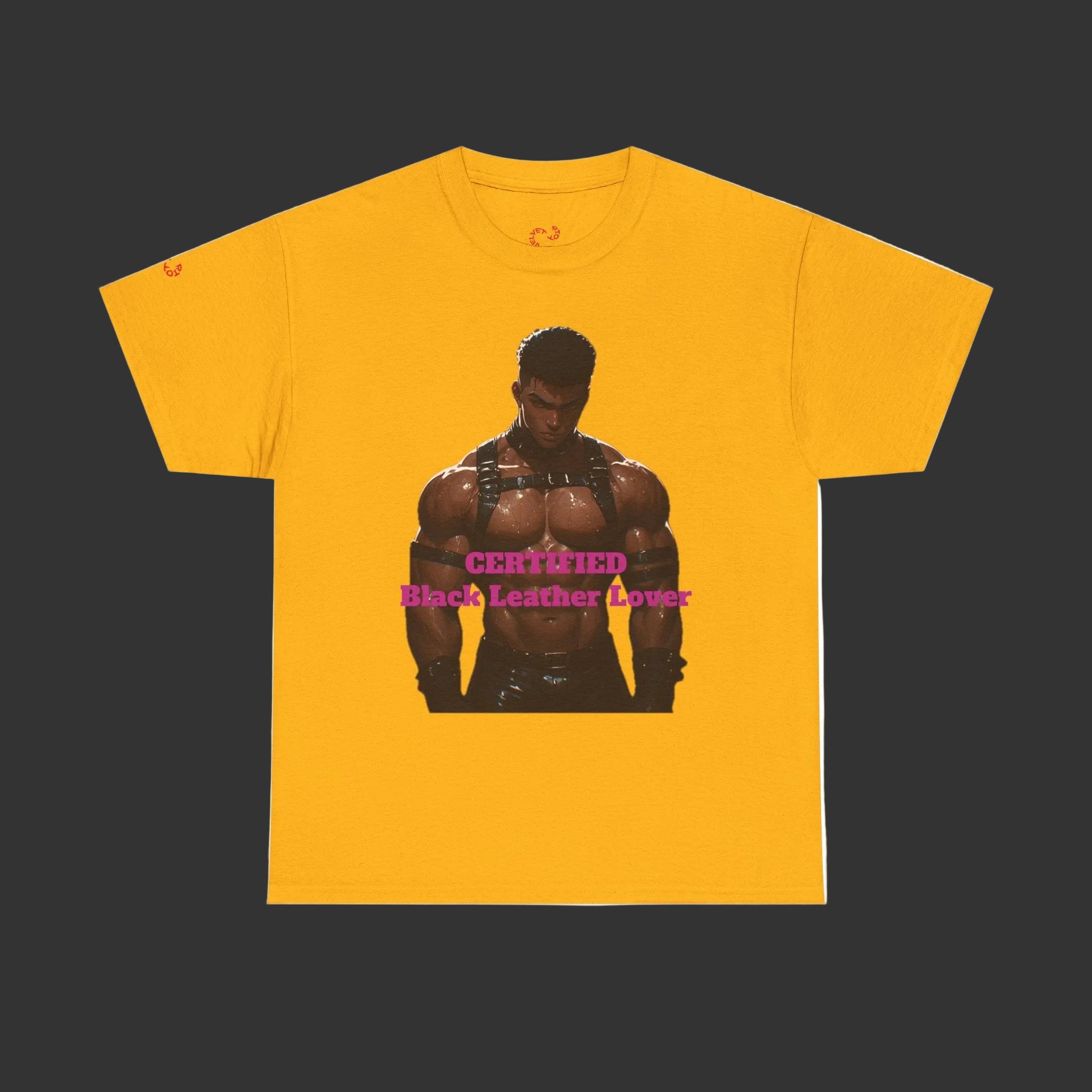 Black Leather Lover Tee