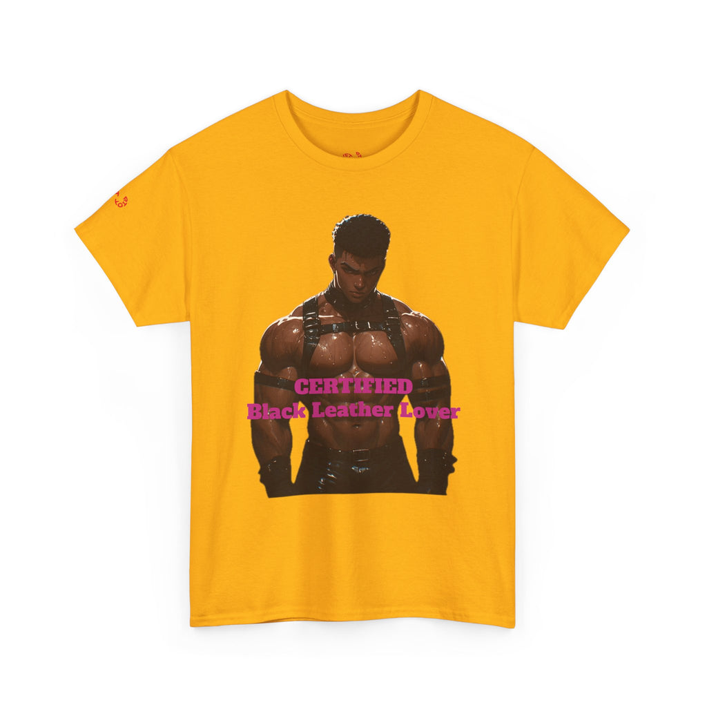 Black Leather Lover Tee