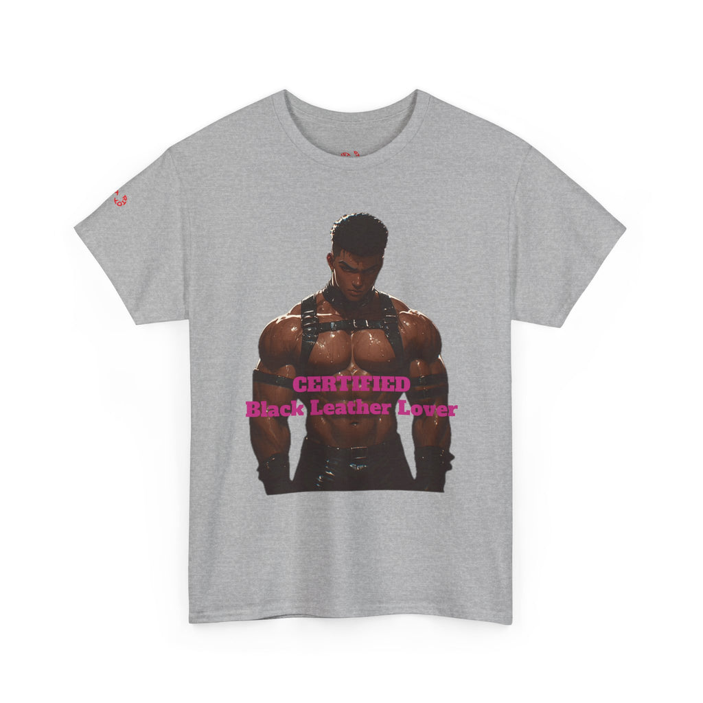 Black Leather Lover Tee