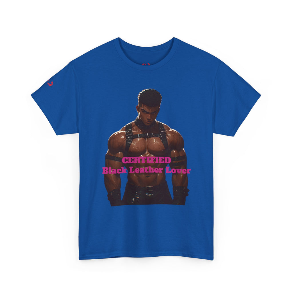 Black Leather Lover Tee